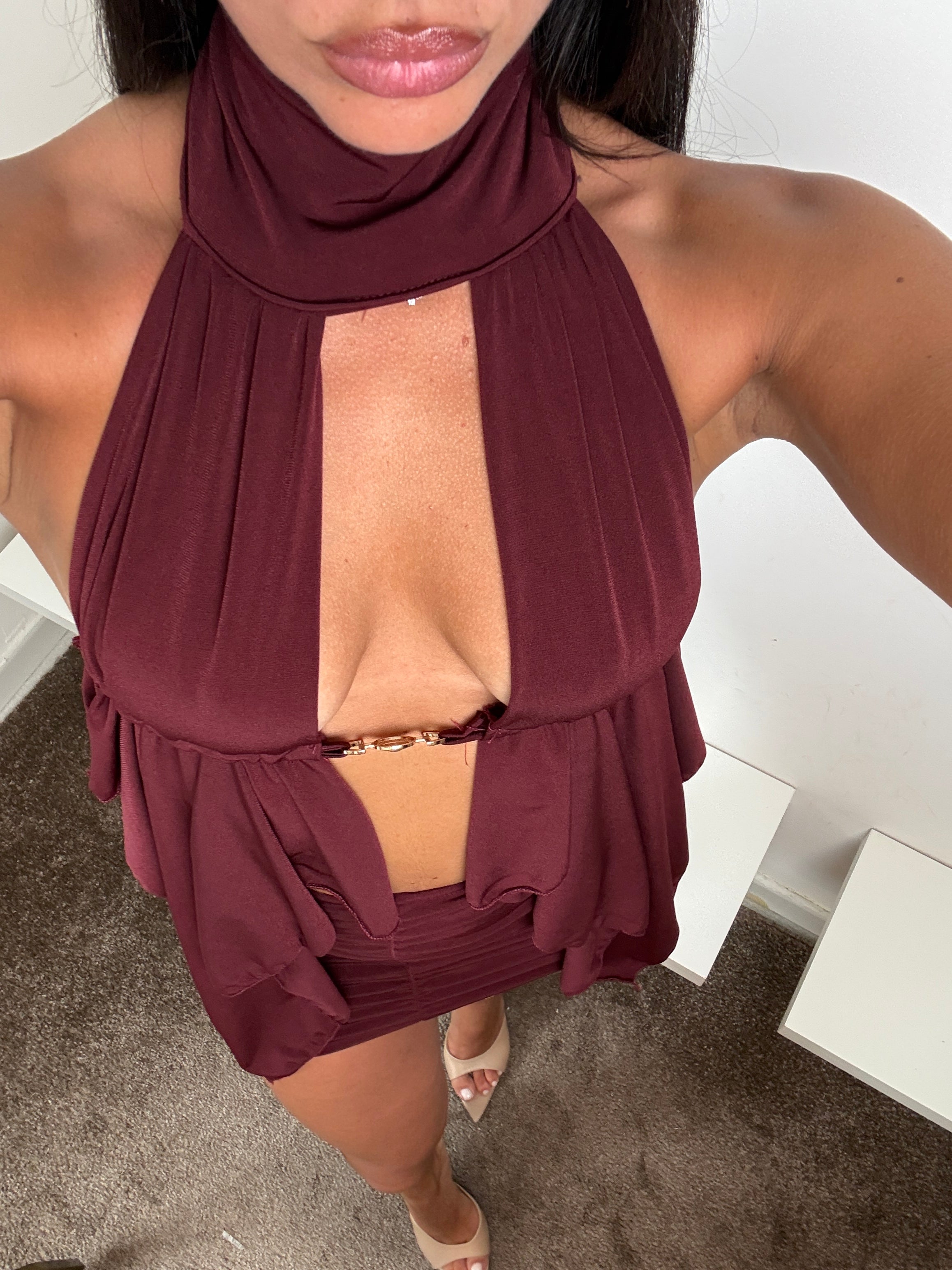 Coordinato bordeaux