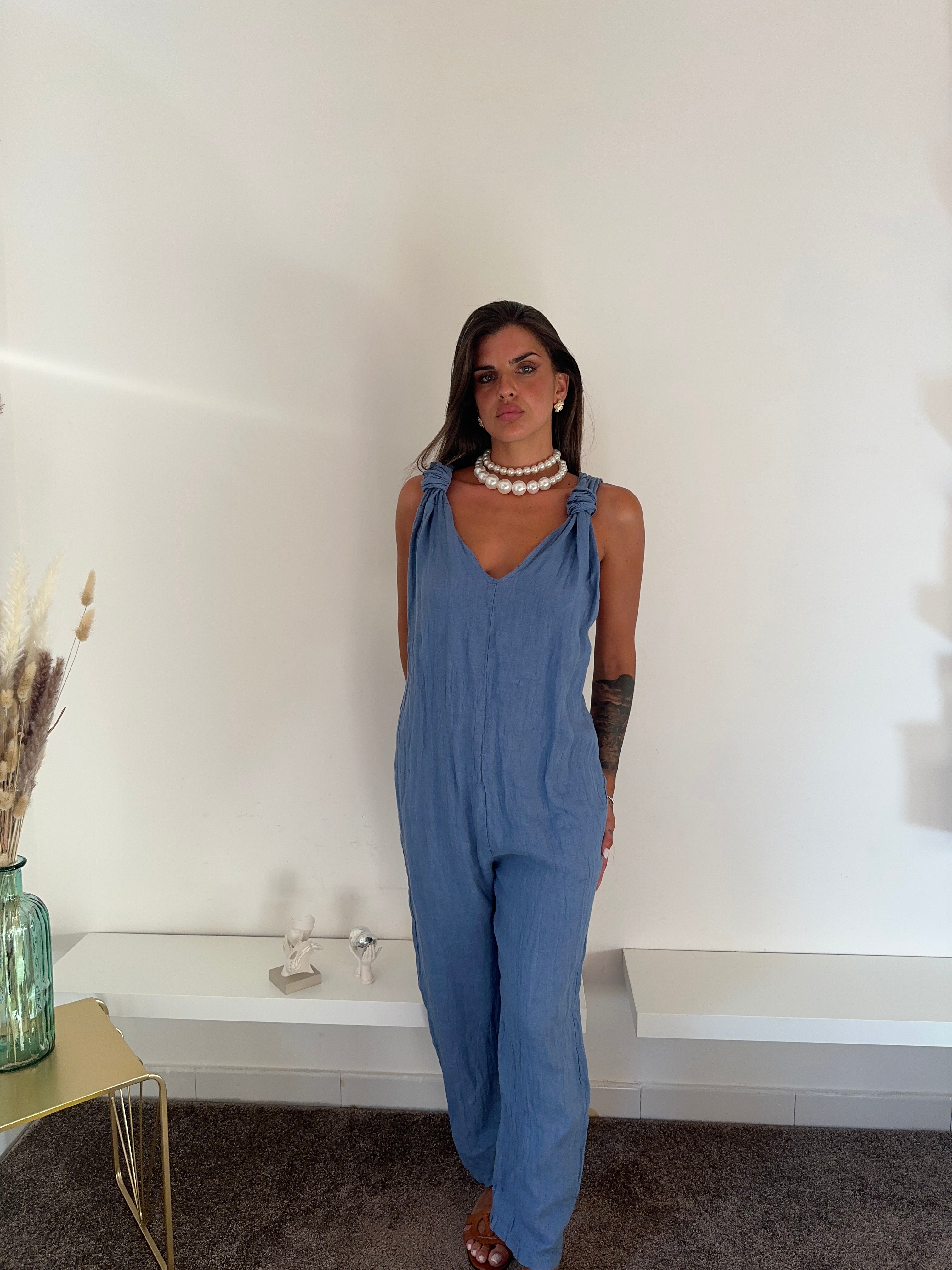 Jumpsuit celeste