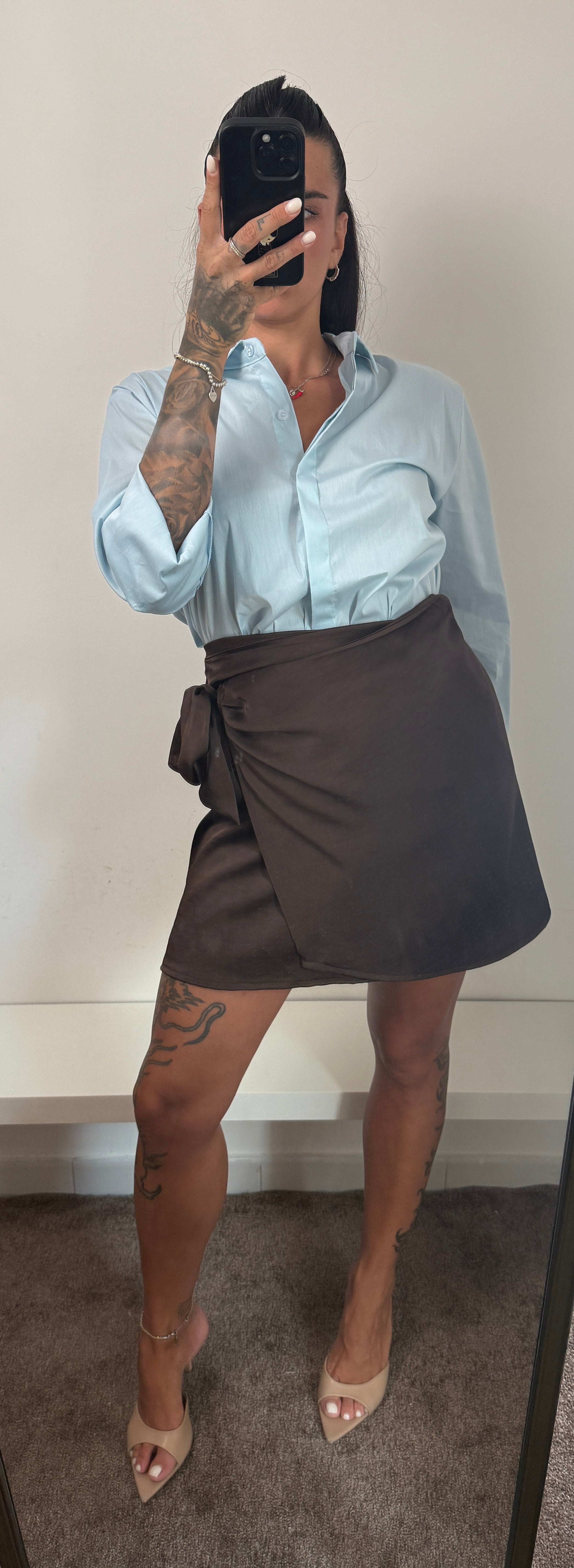 Camicia celeste