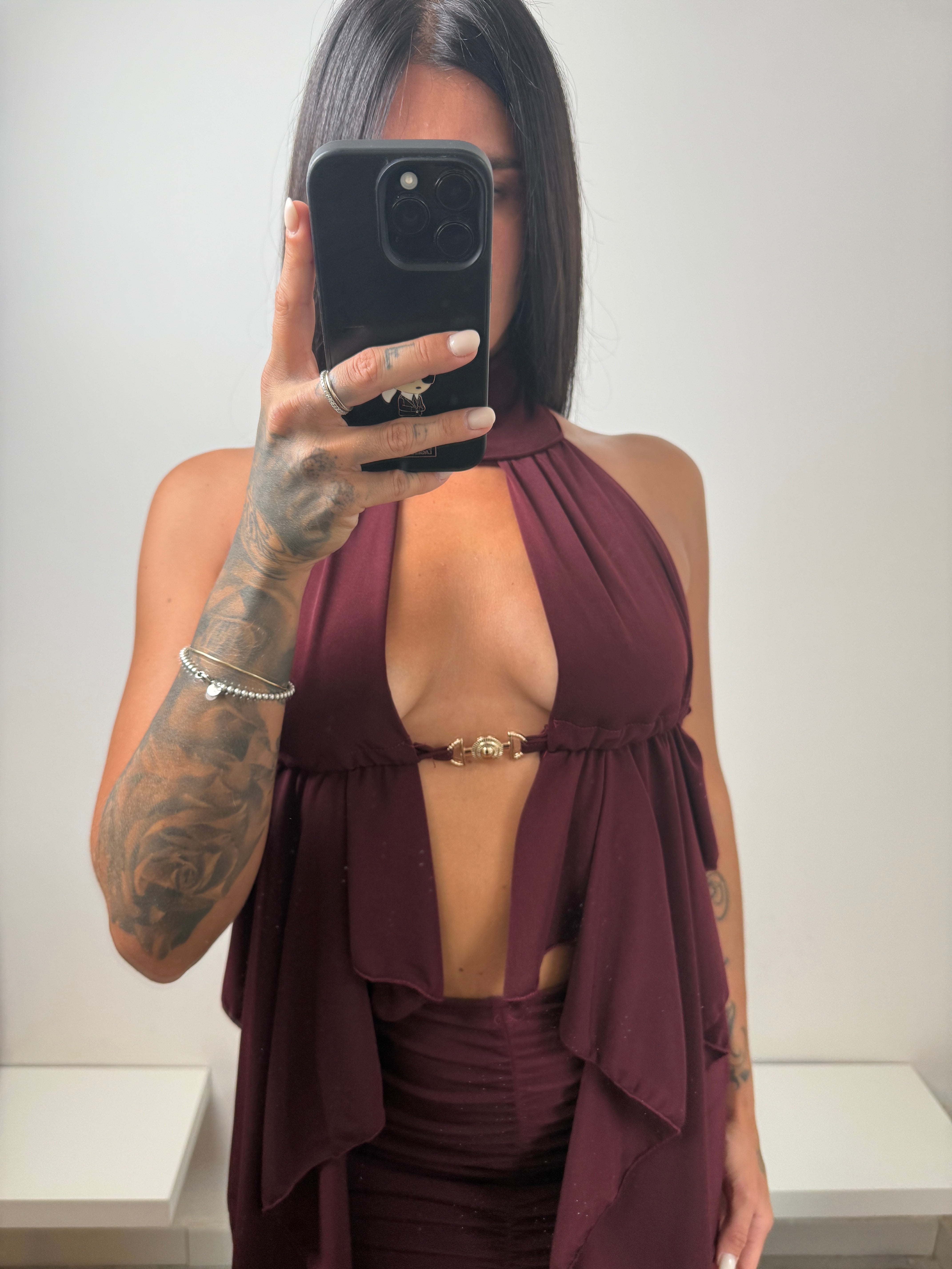 Coordinato bordeaux