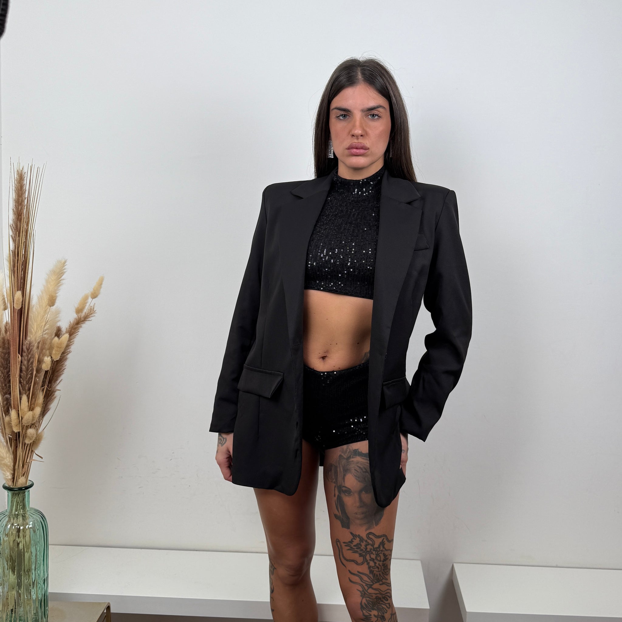 Coordinato paillettes