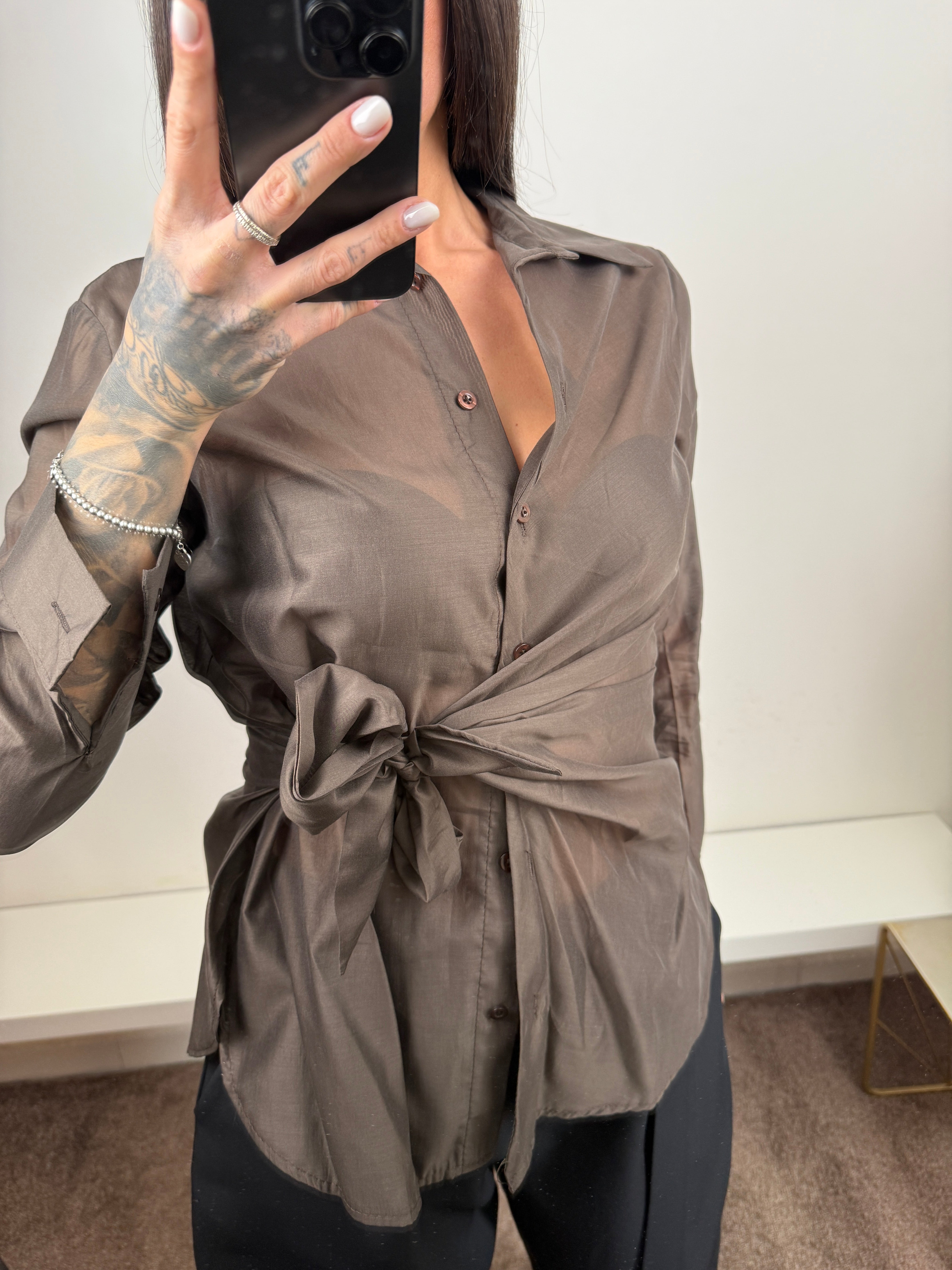 Camicia marrone