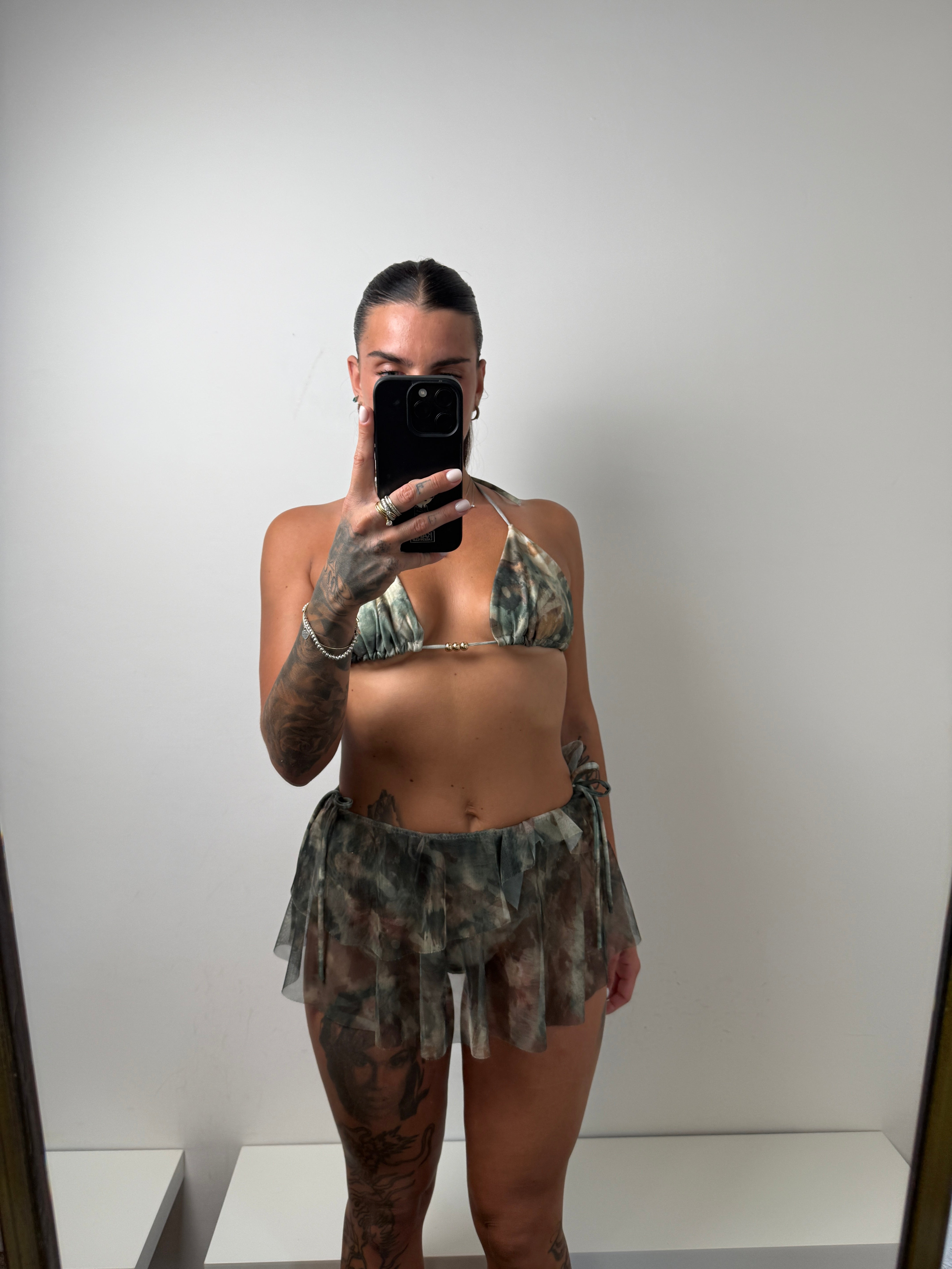 Coordinato bikini verde
