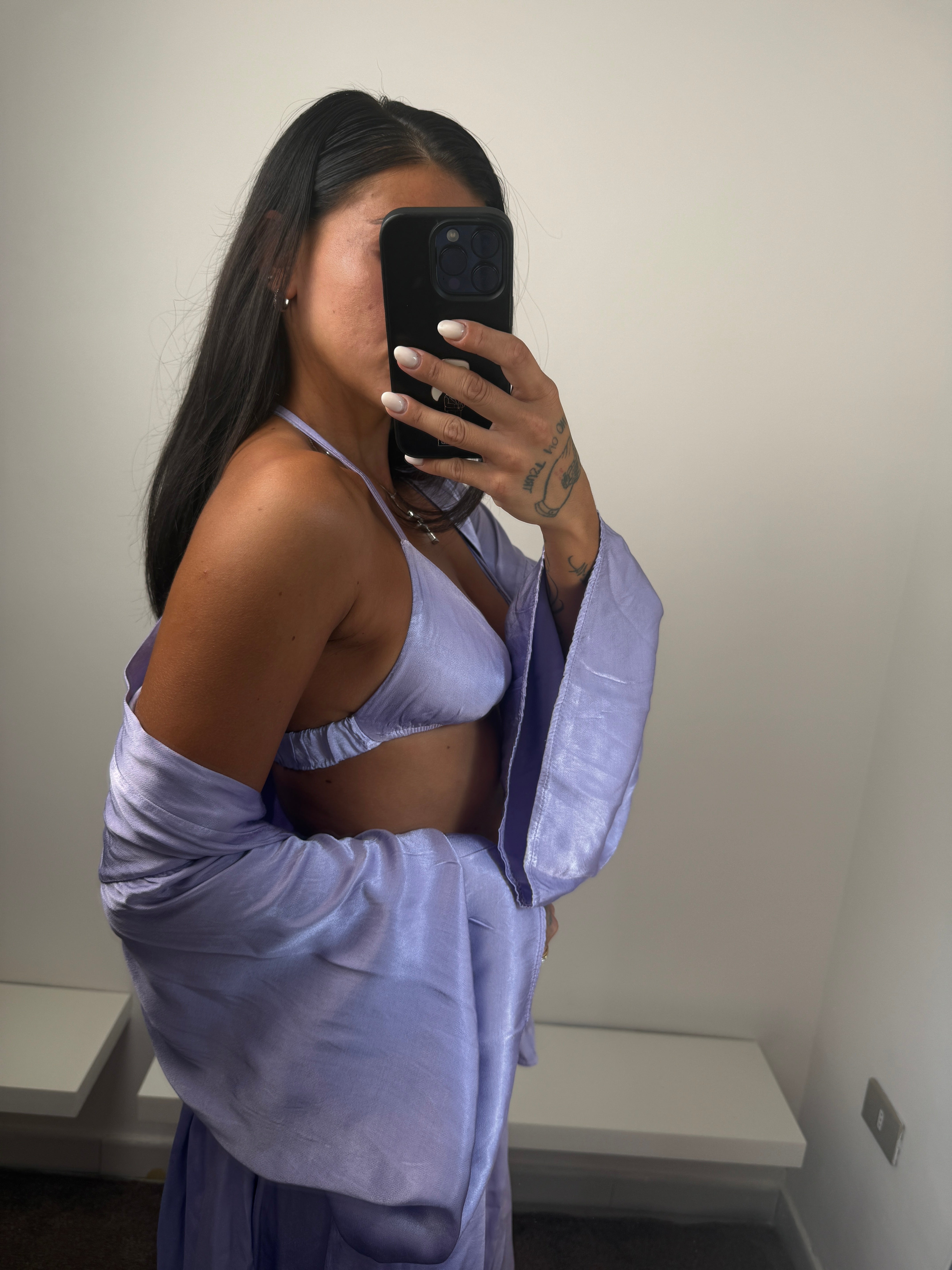 Coordinato lilla