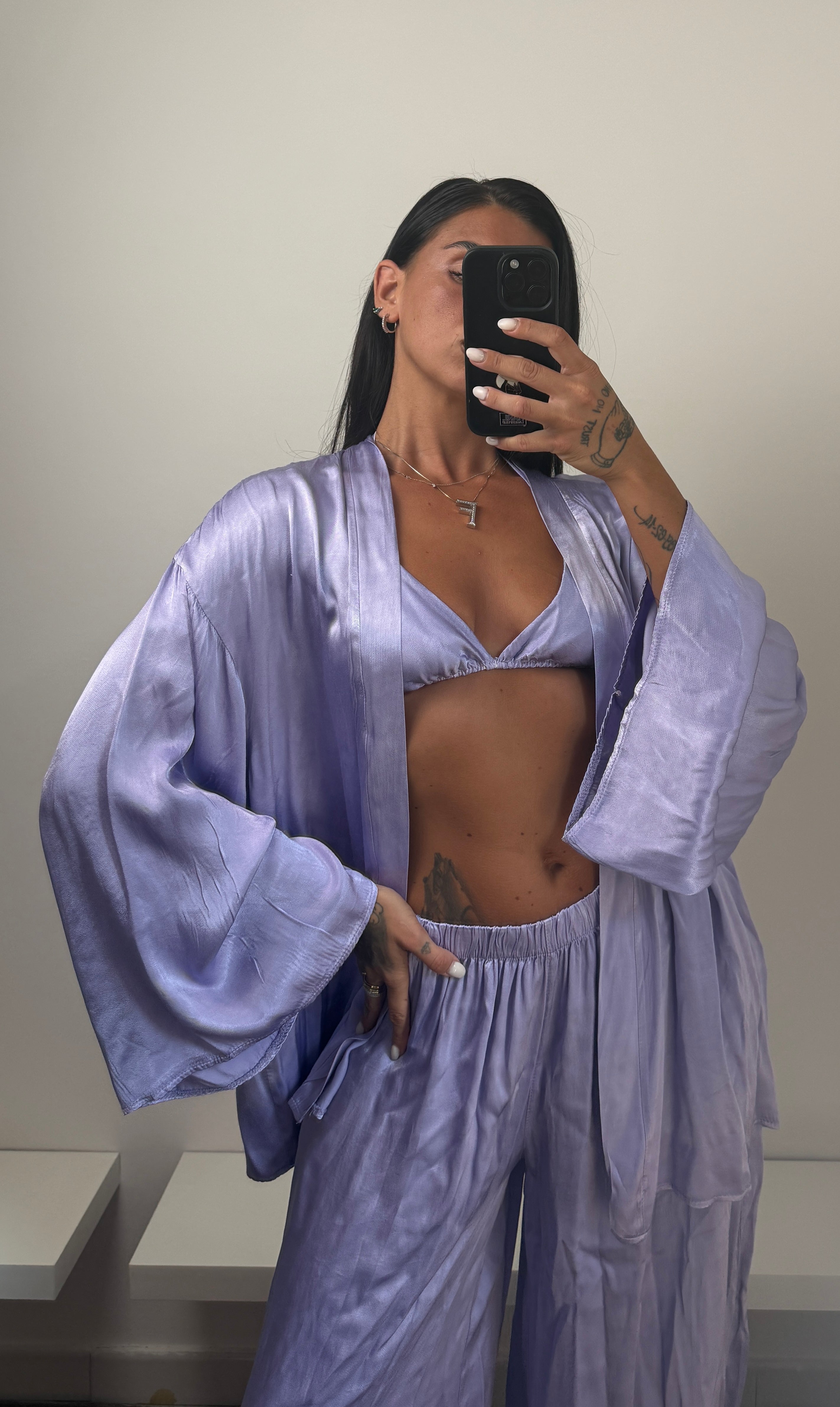 Coordinato lilla