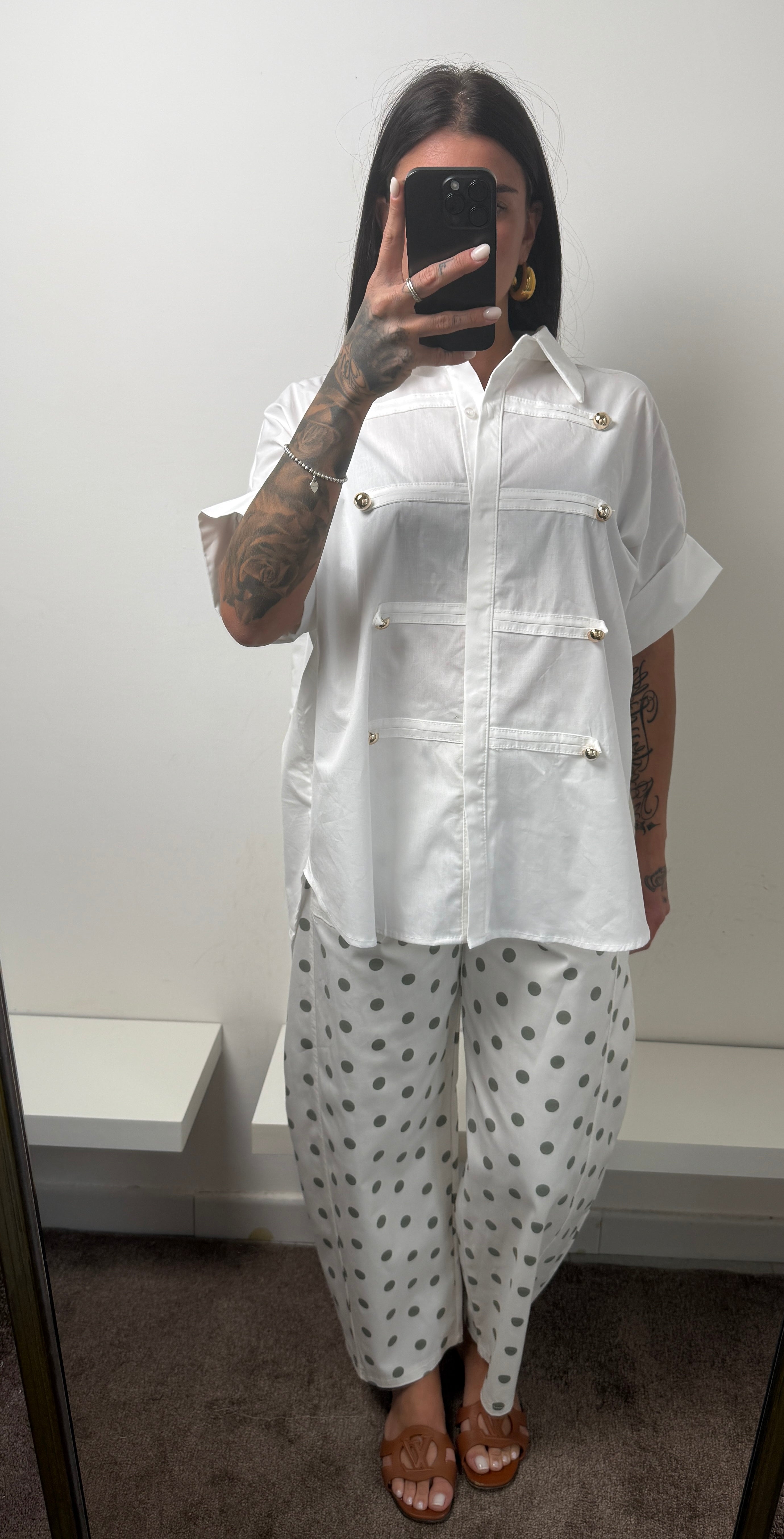 Camicia bottoni