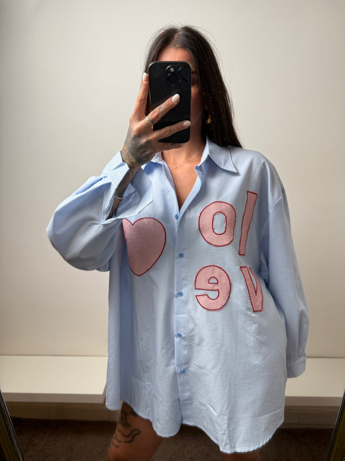 Camicia celeste