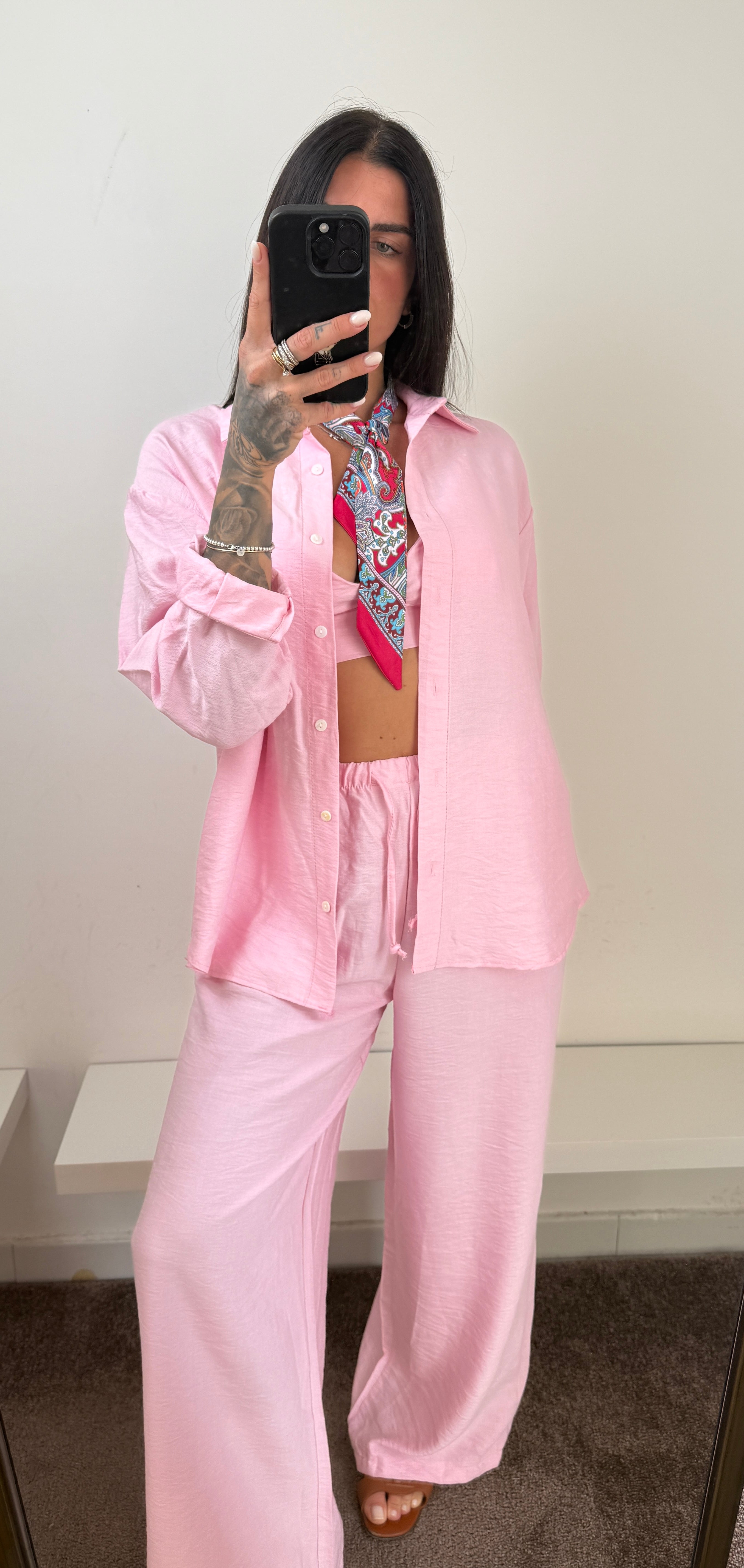 Coordinato rosa