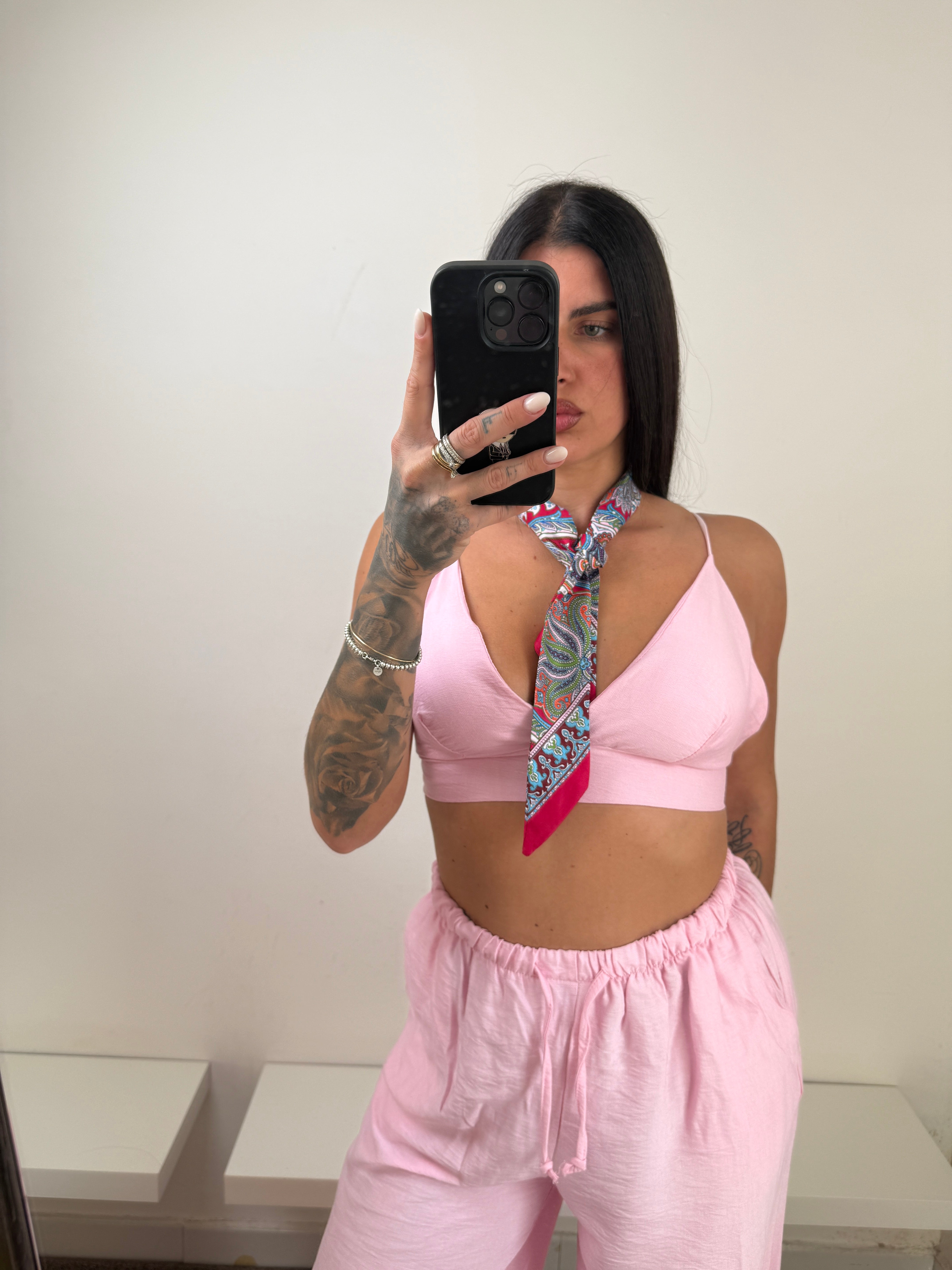 Coordinato rosa