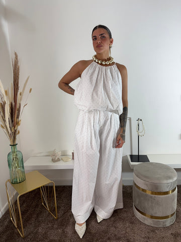 Pantalone ampio Lumina in cotone