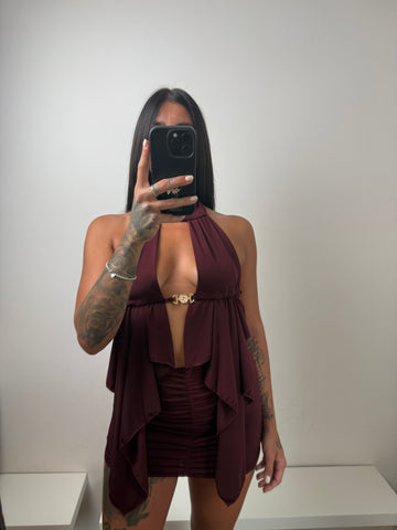 Coordinato bordeaux