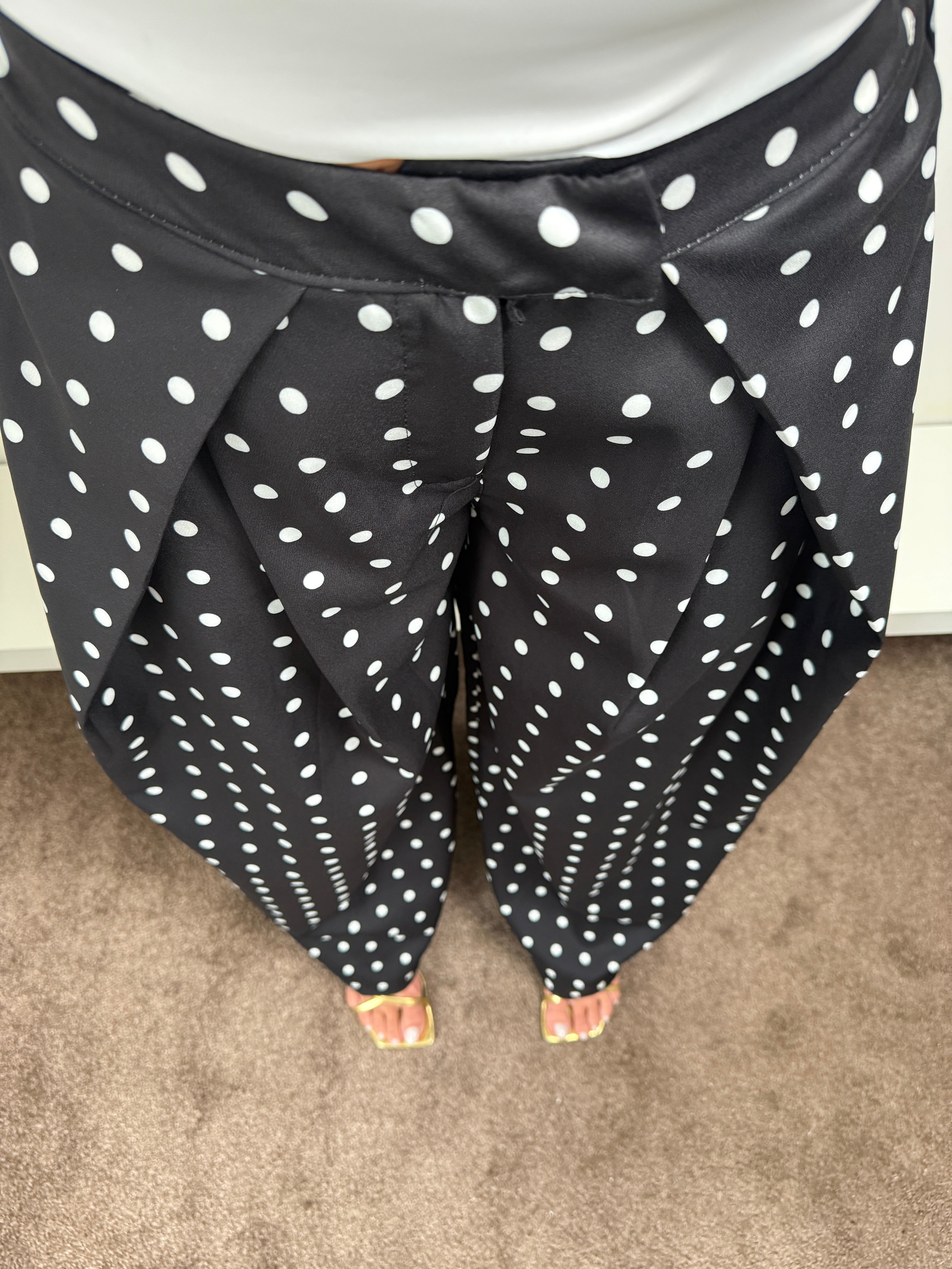 Pantalone pois nero