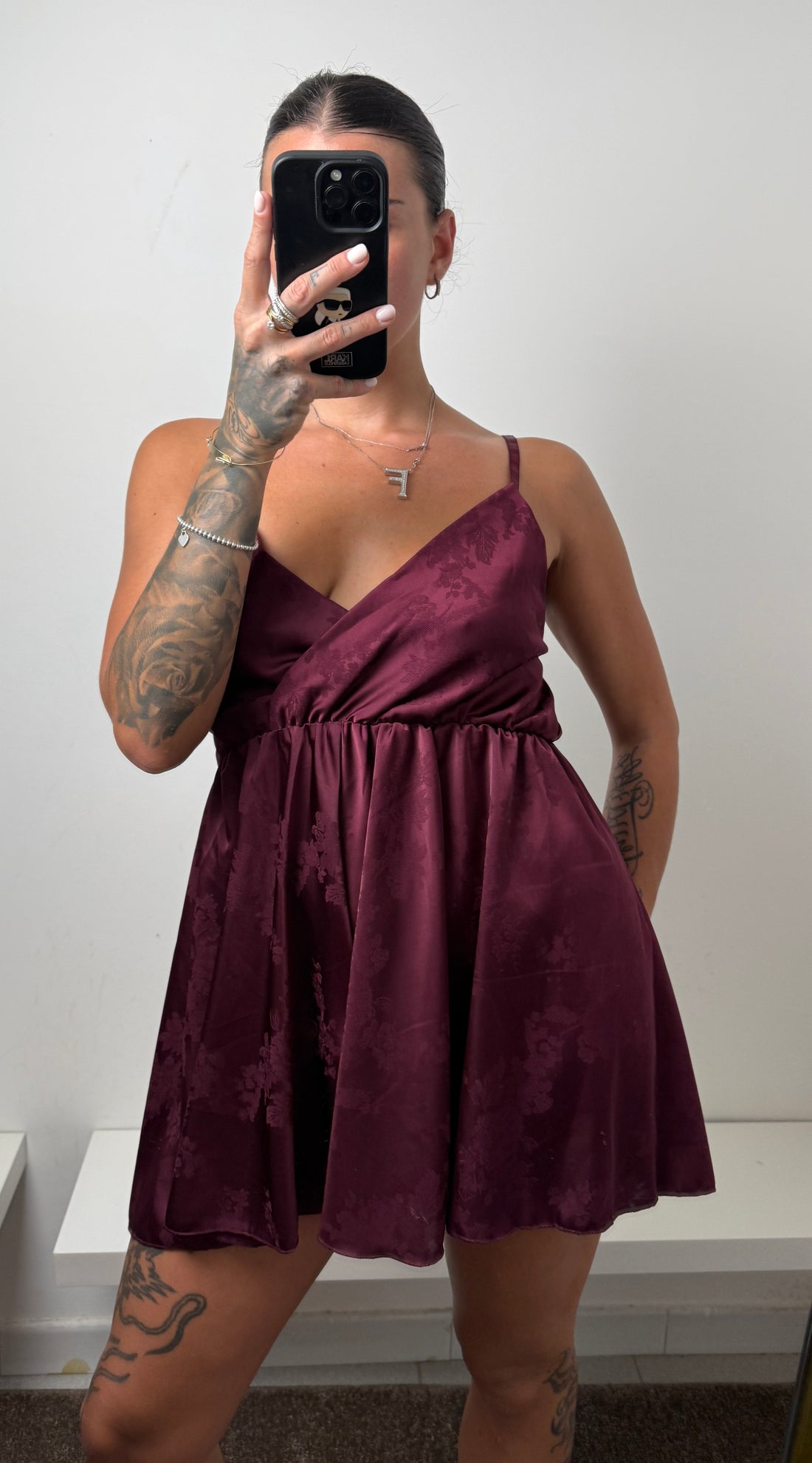 Jumpsuit bordeaux