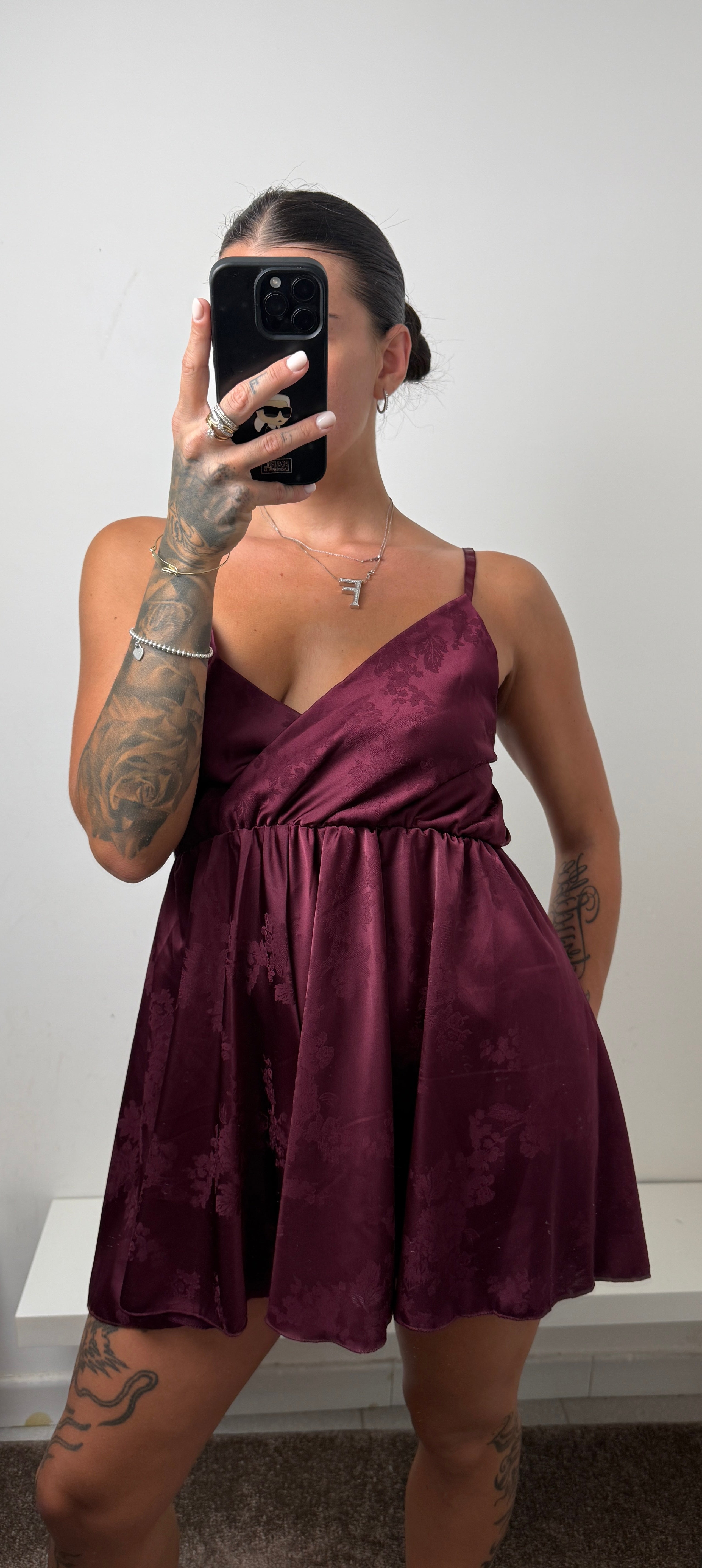Jumpsuit bordeaux
