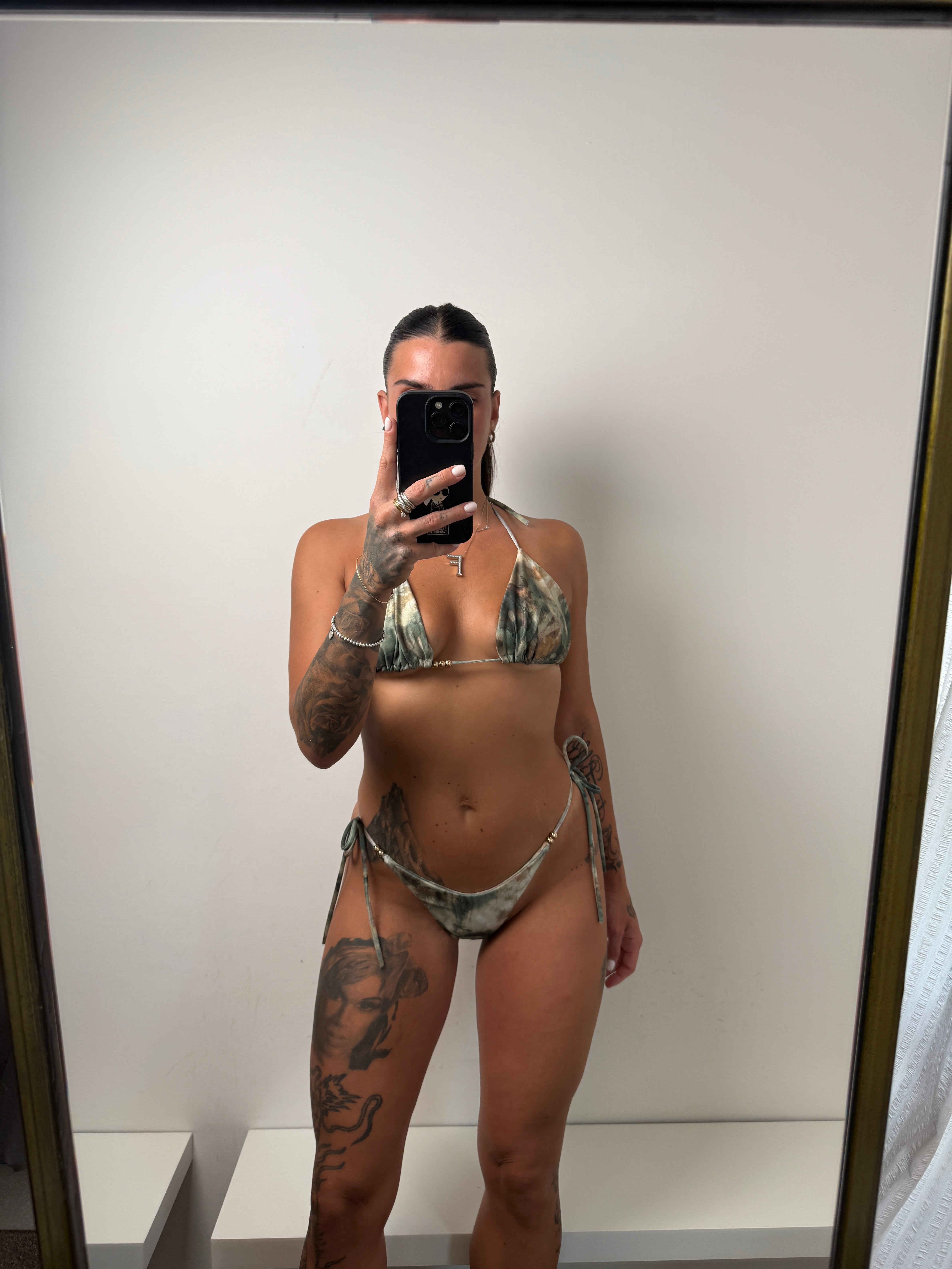 Coordinato bikini verde