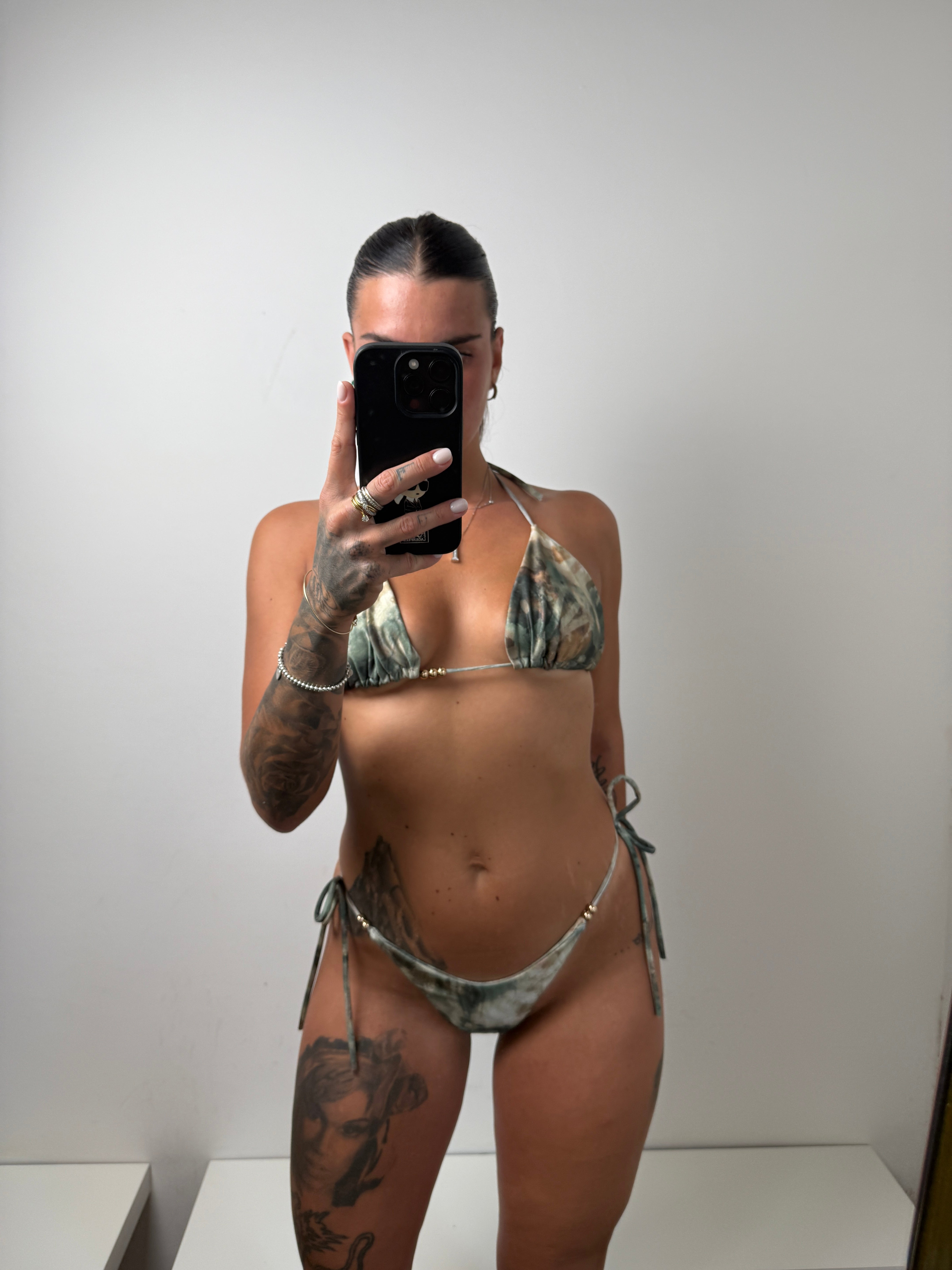 Coordinato bikini verde