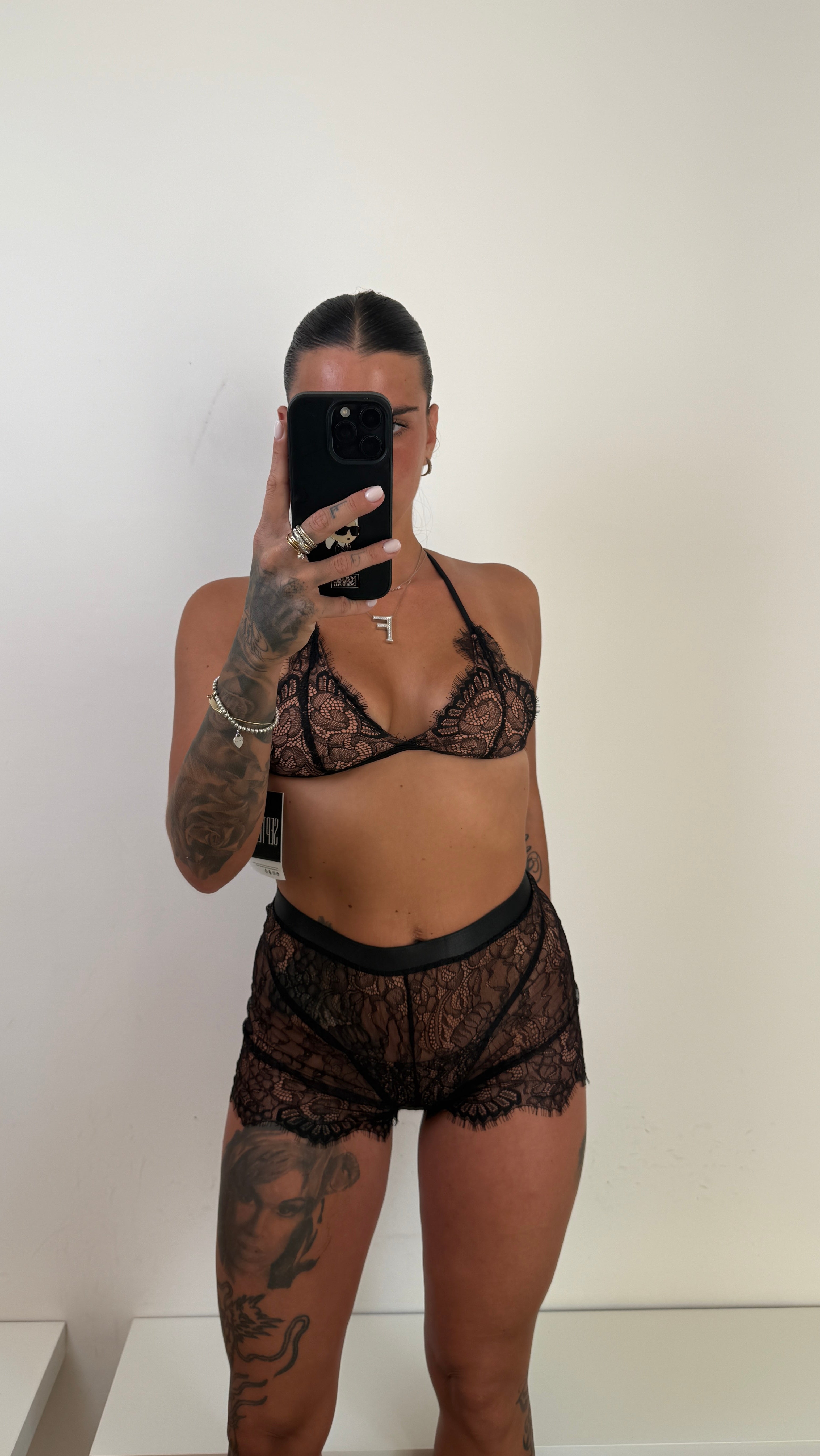 Coordinato bikini pizzo