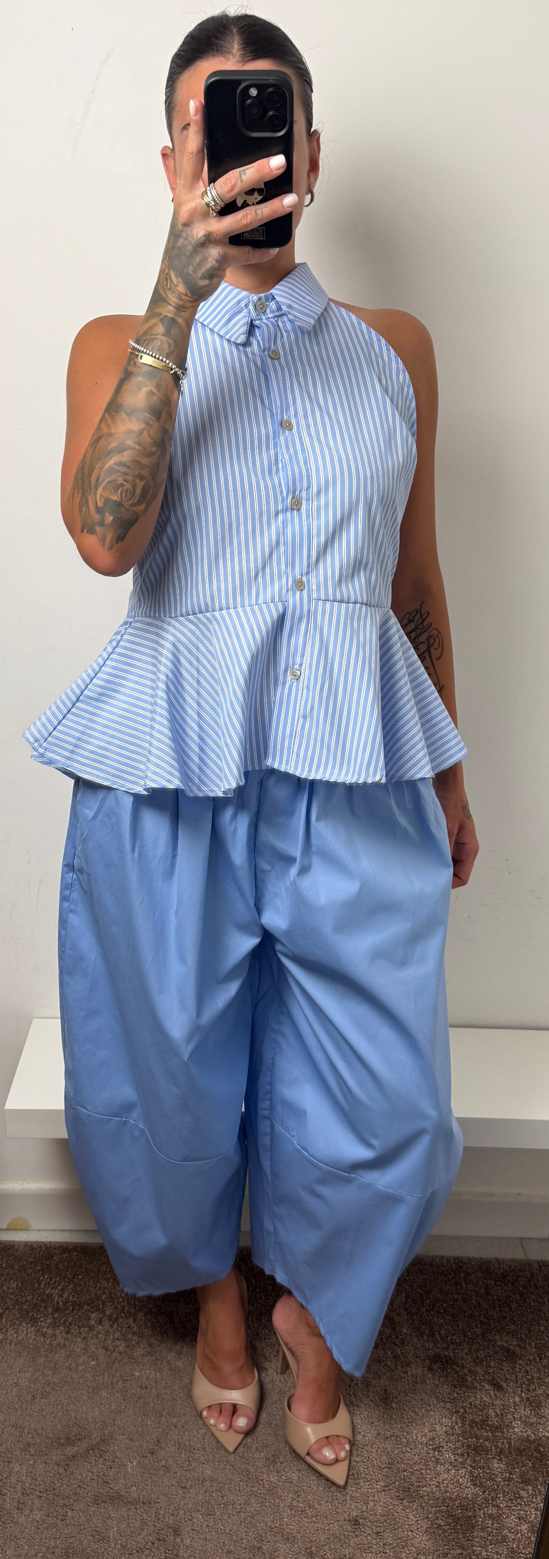Pantaloni celesti