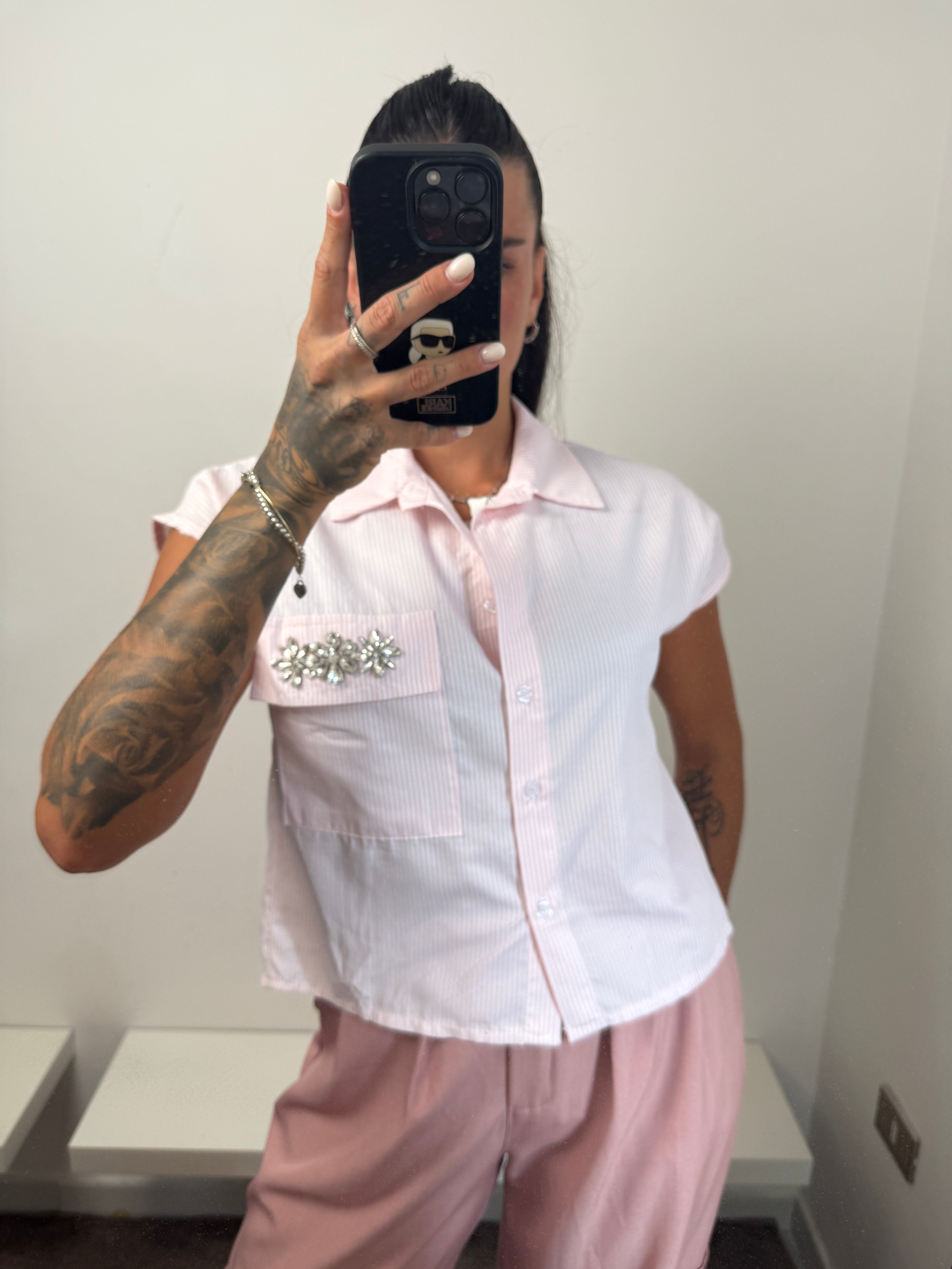 Camicia rosa
