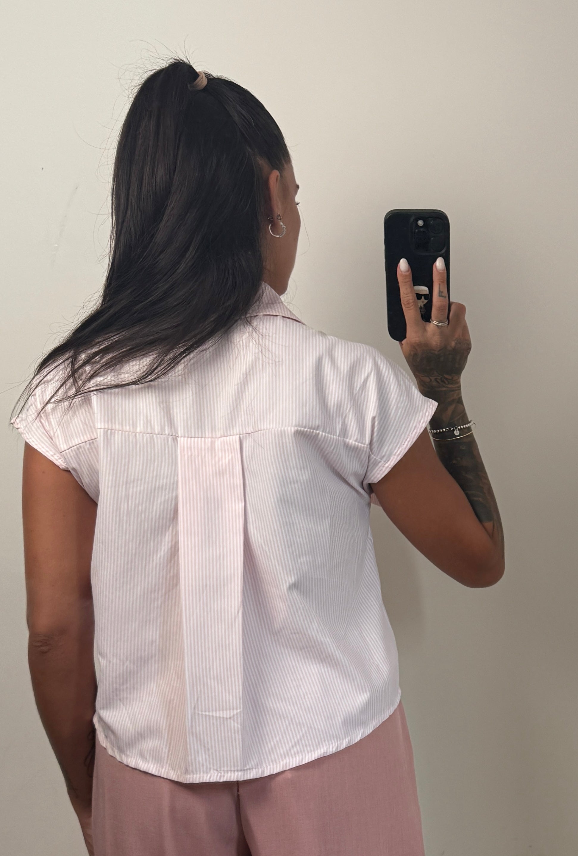 Camicia rosa
