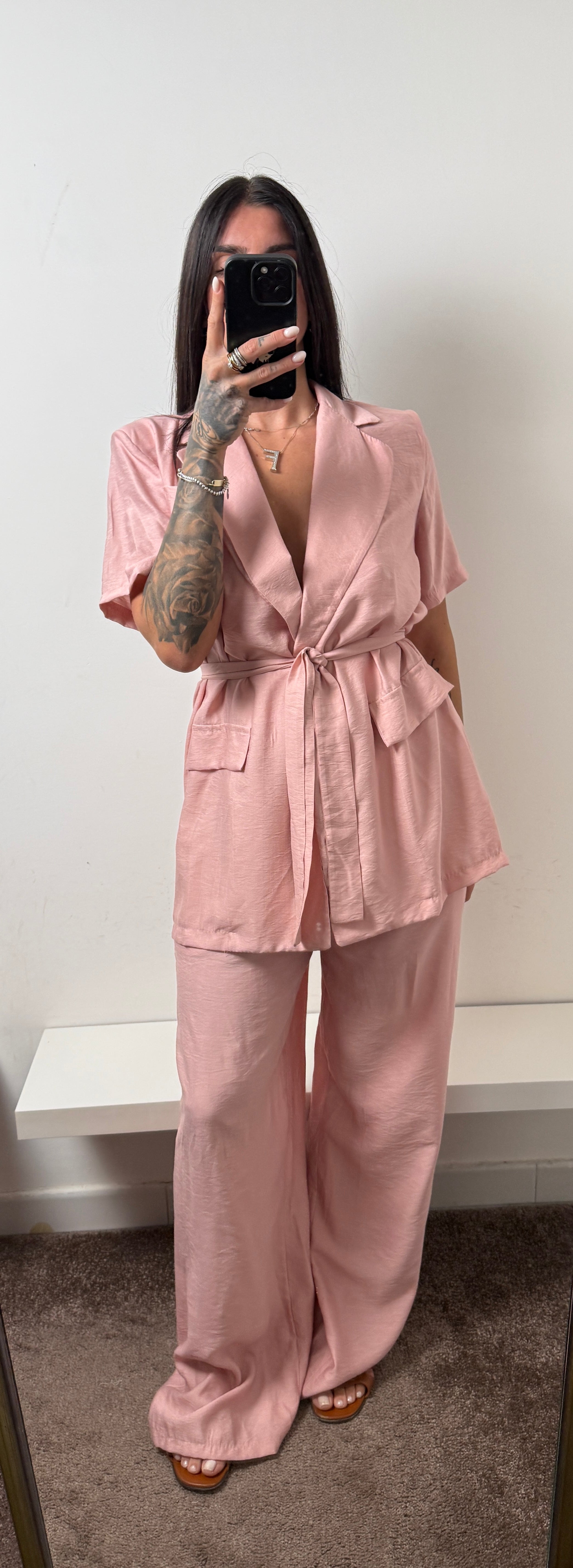 Tailleur rosa