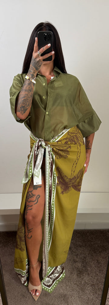 Camicia verde