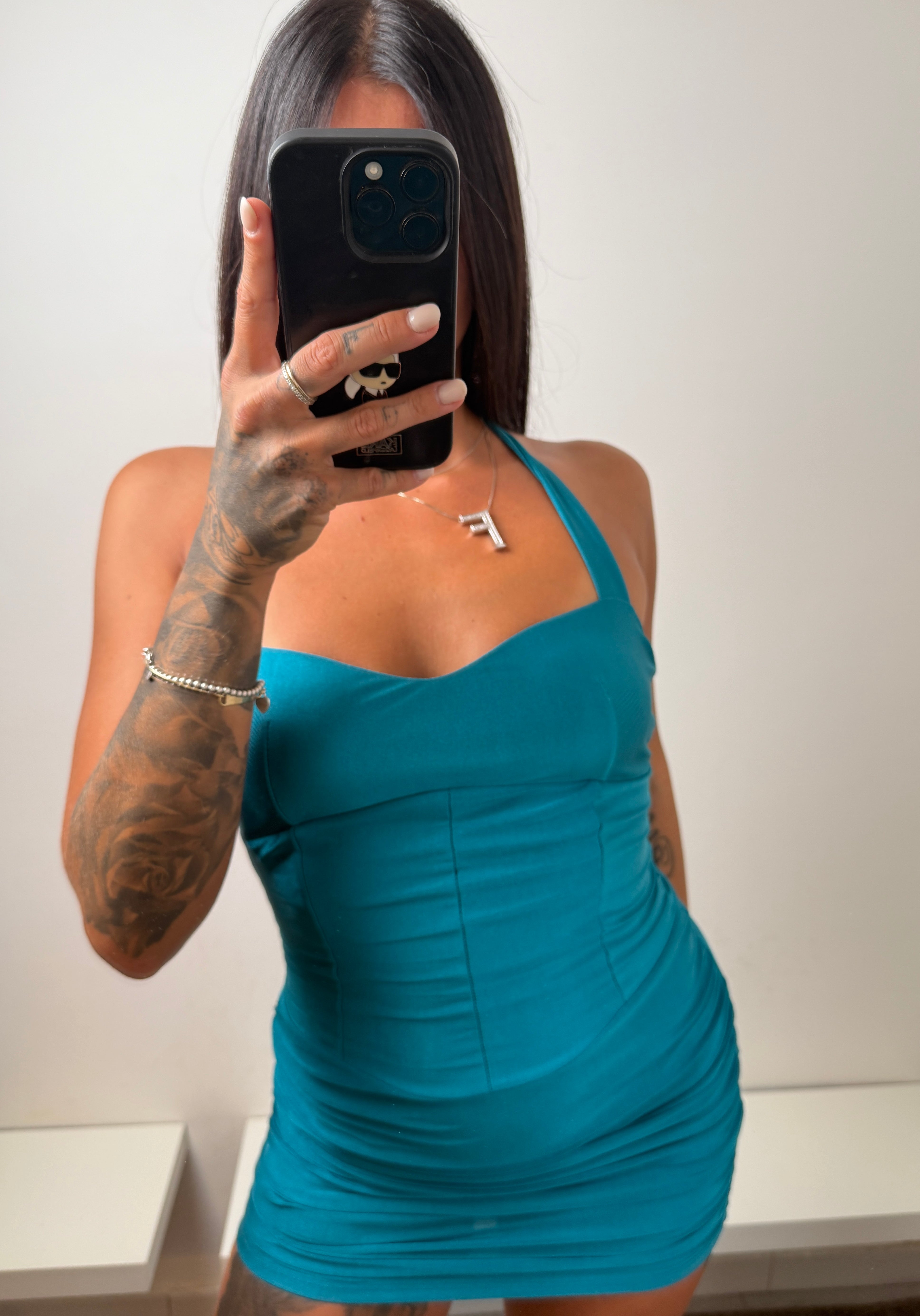 Minidress verde