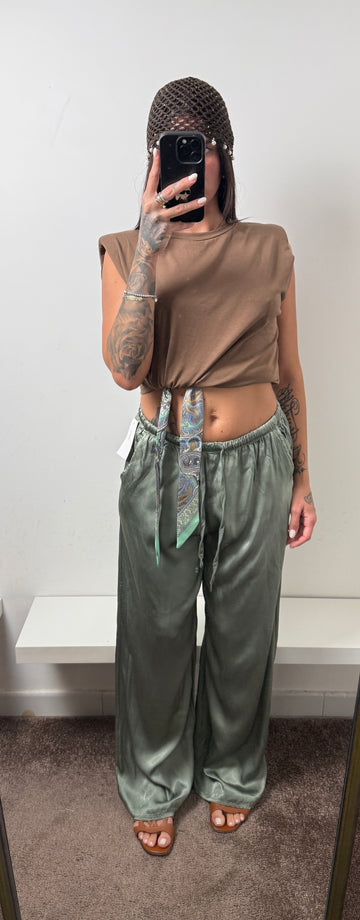 T shirt marrone