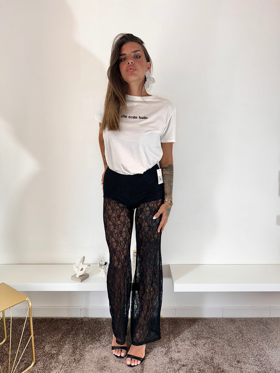 Pantalone in pizzo