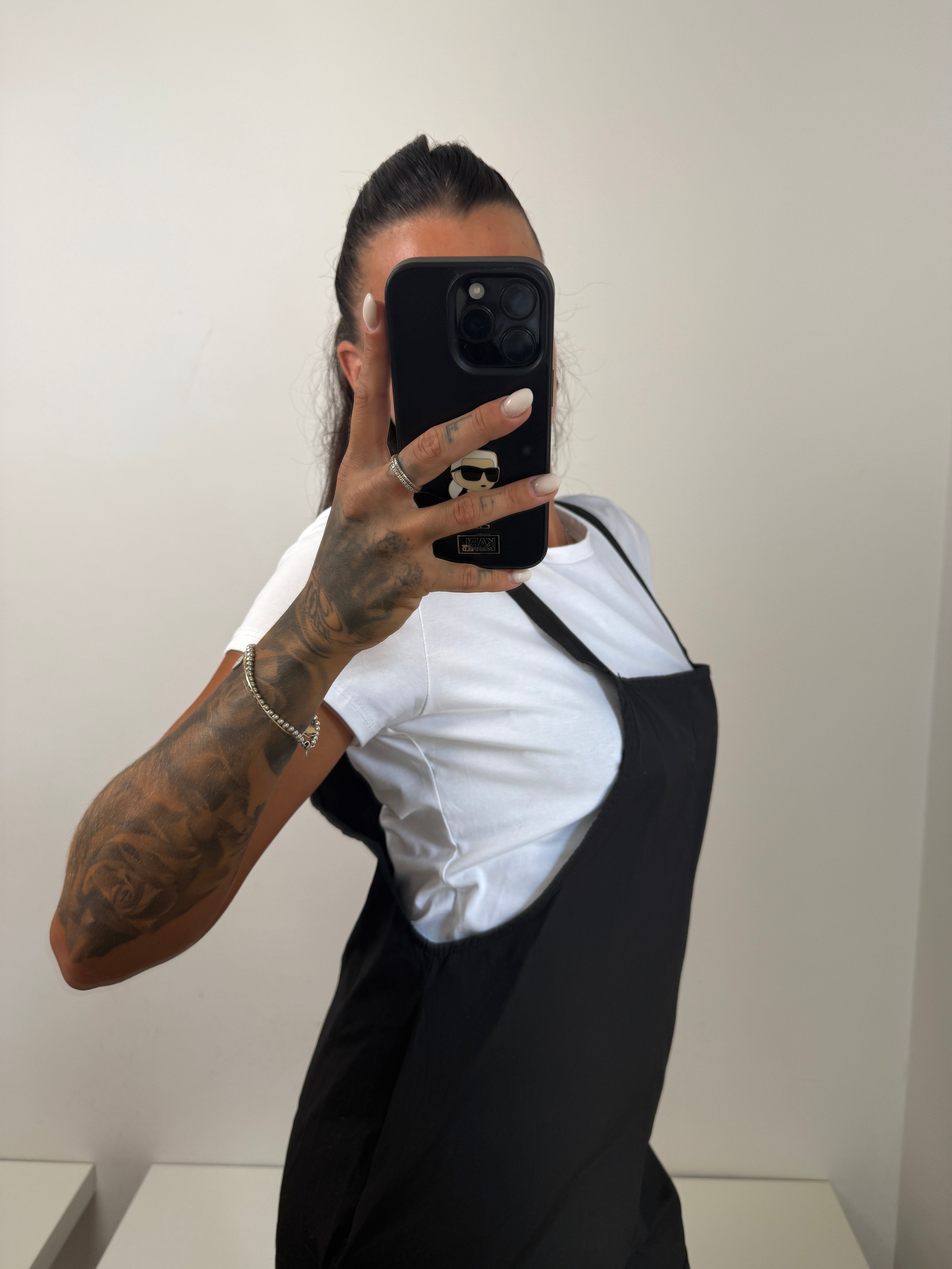 Jumpsuit con t shirt