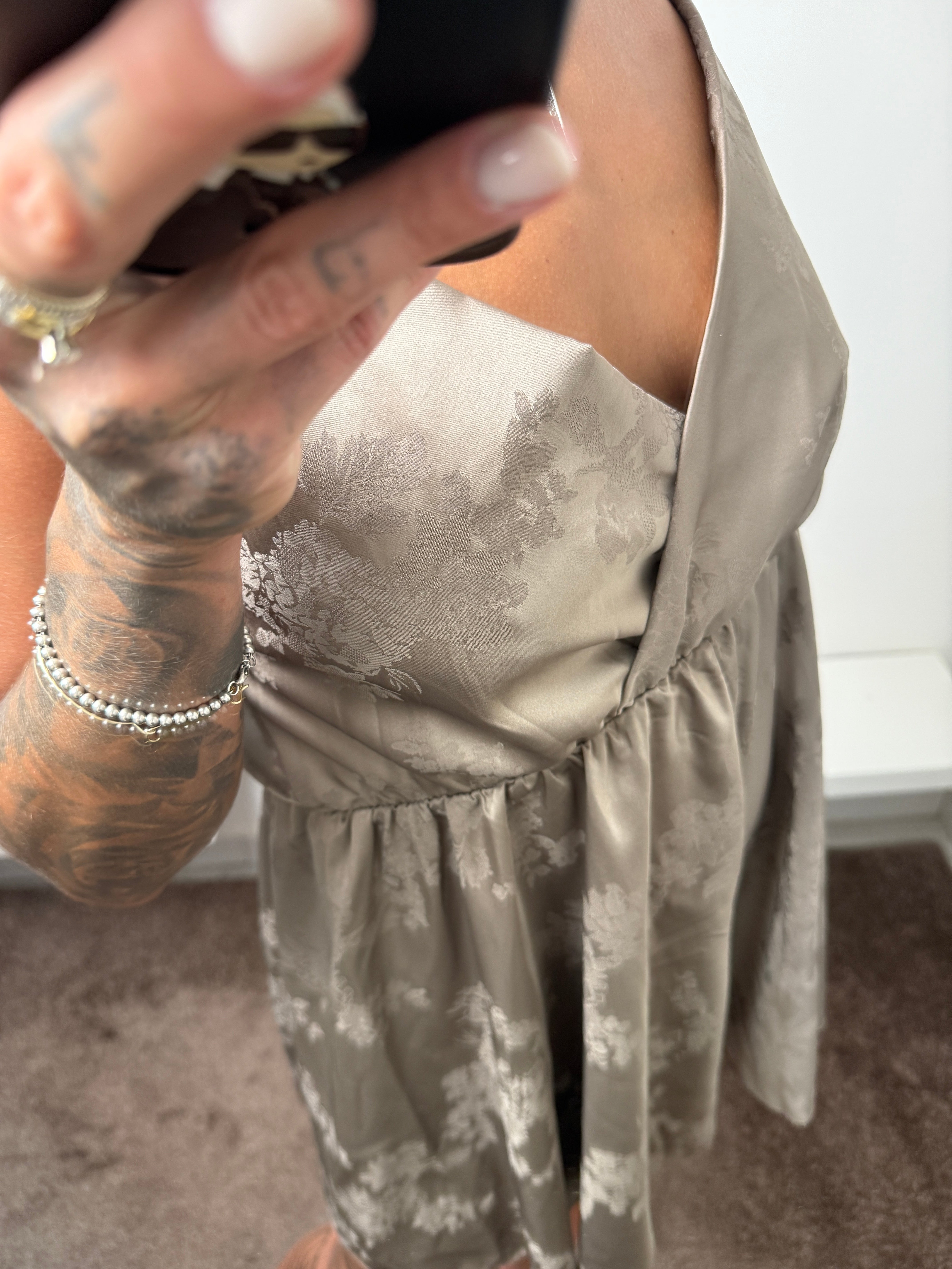 Jumpsuit beige