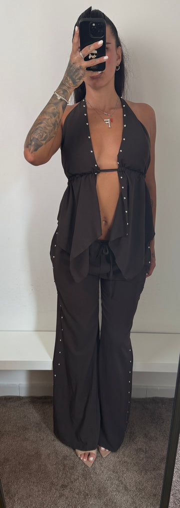 Coordinato marrone