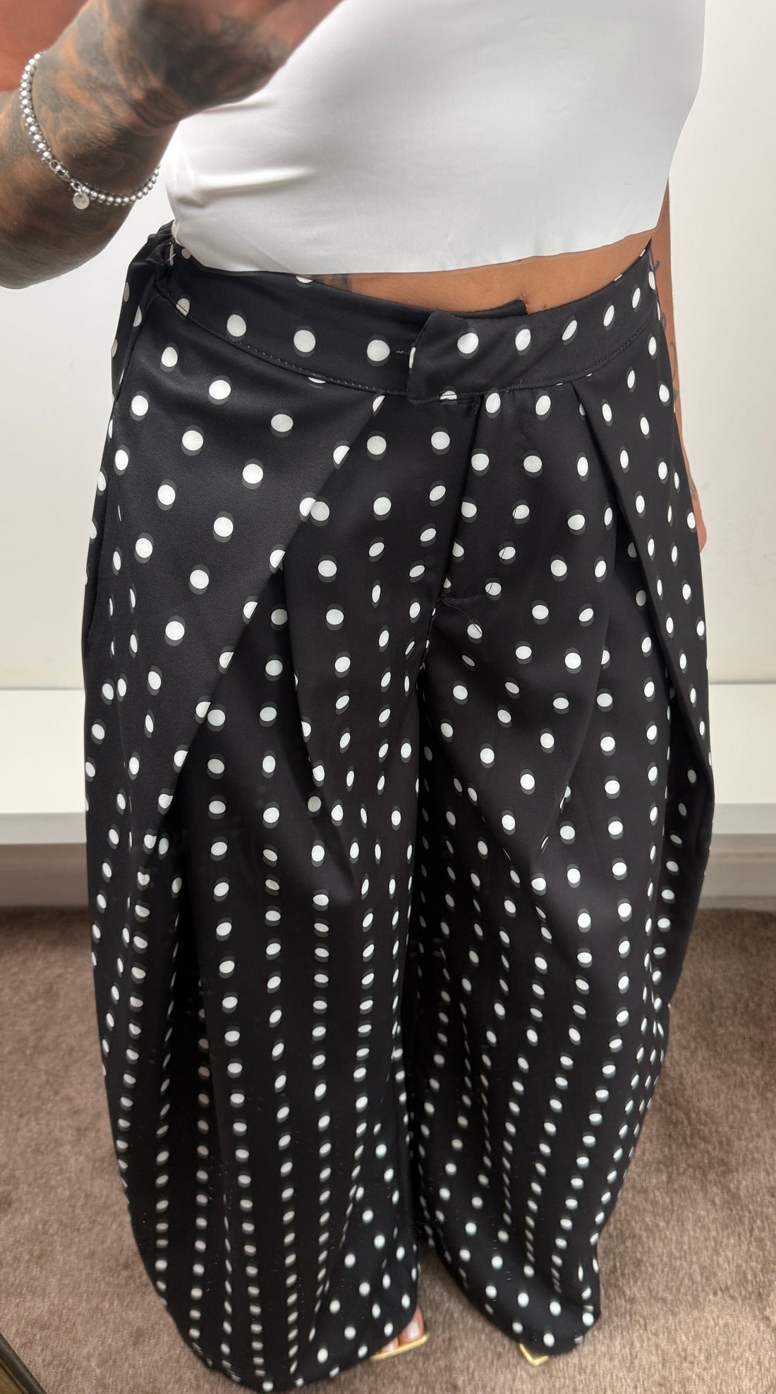 Pantalone pois nero