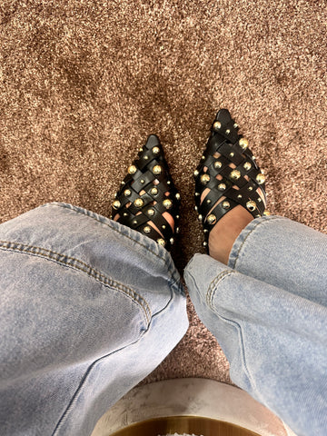 Ciabattine con borchie