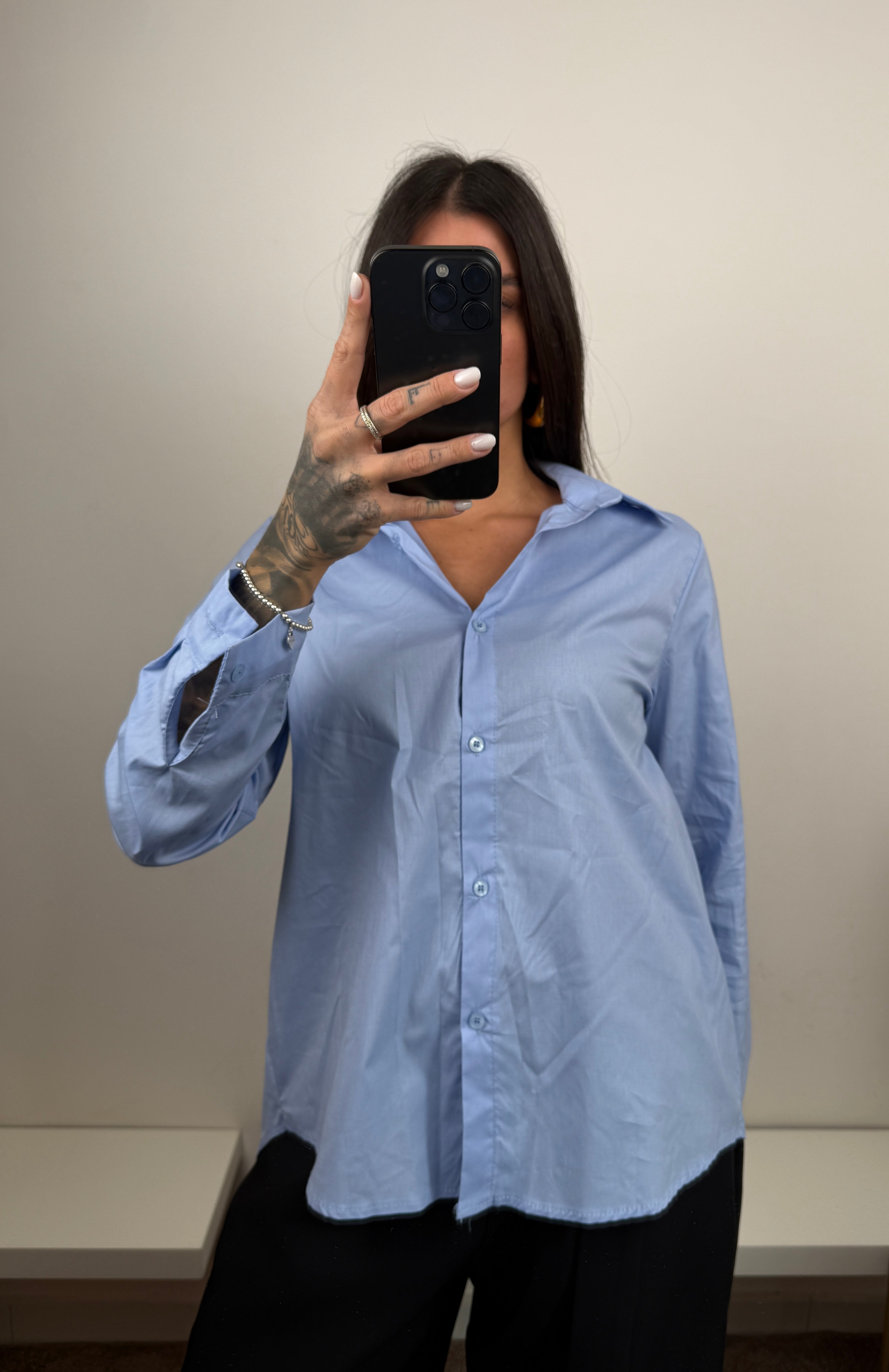 Camicia celeste