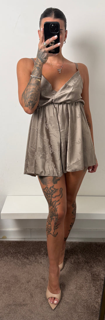 Jumpsuit beige