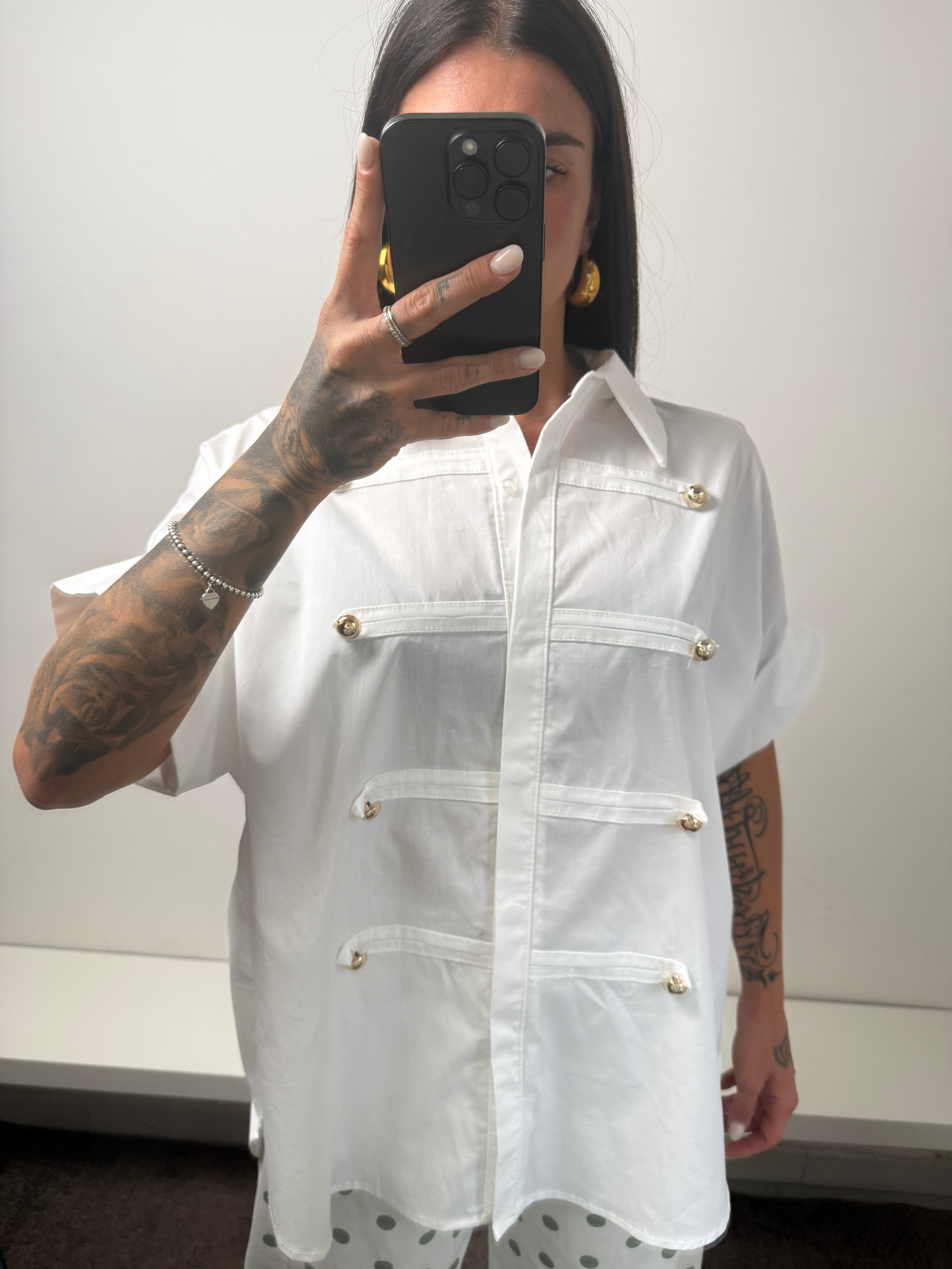Camicia bottoni