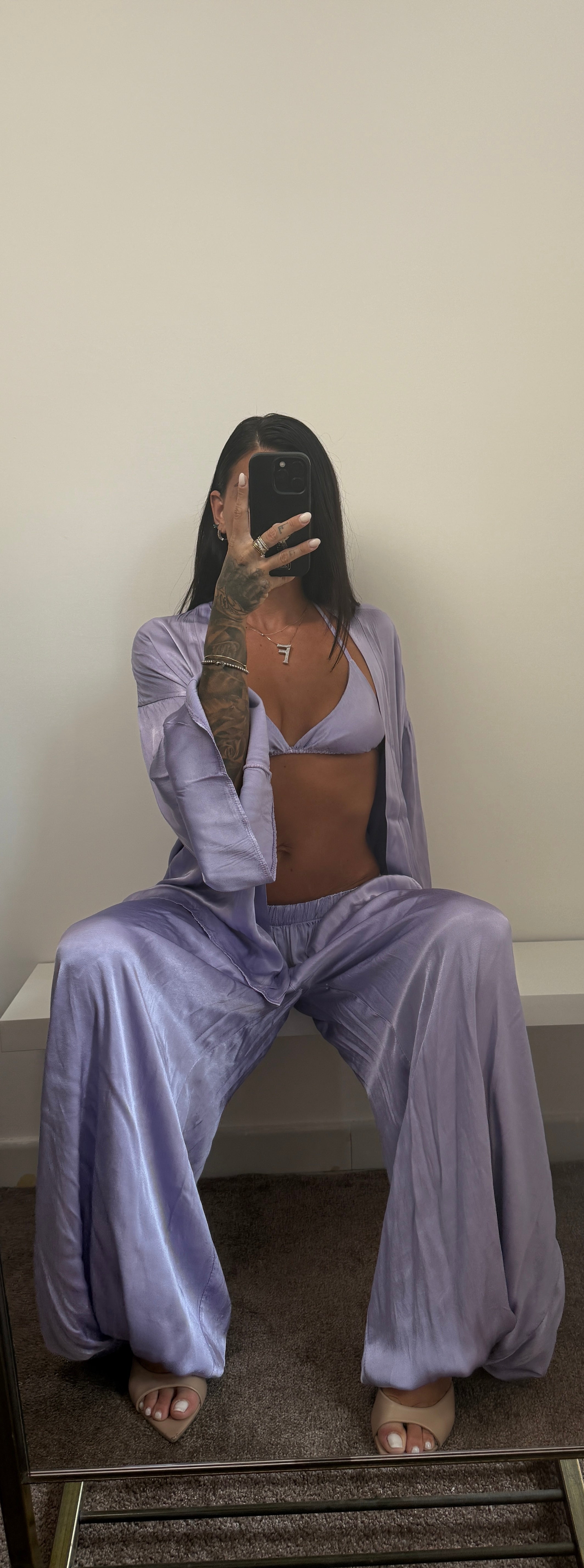 Coordinato lilla