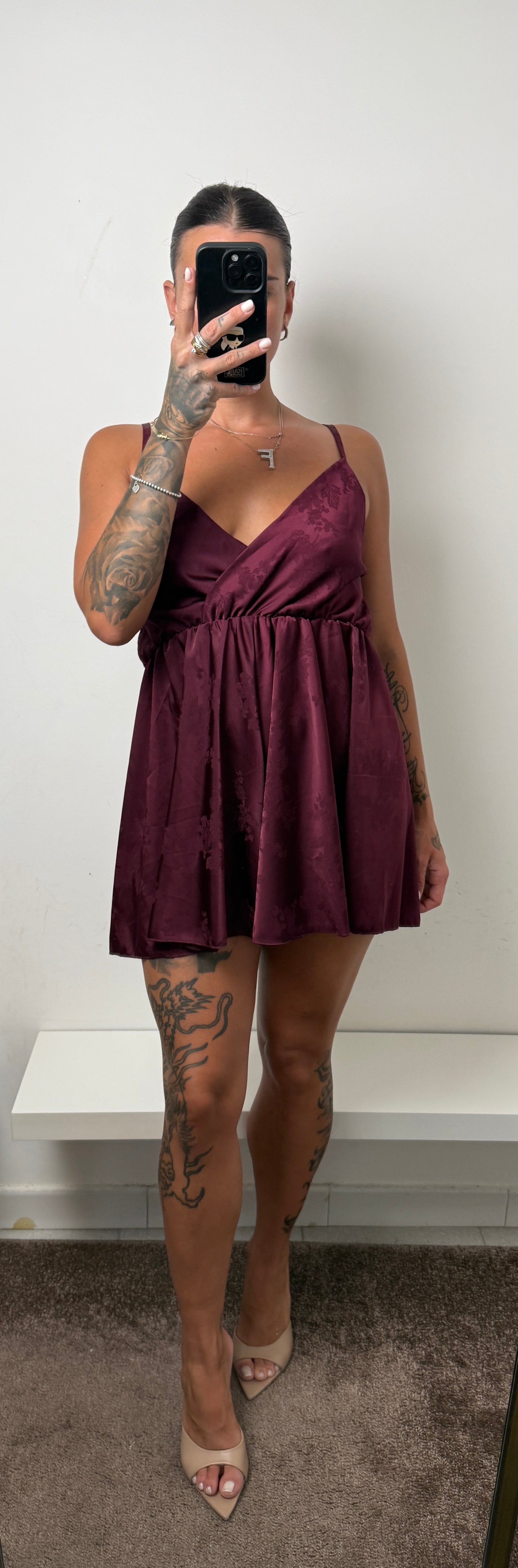 Jumpsuit bordeaux