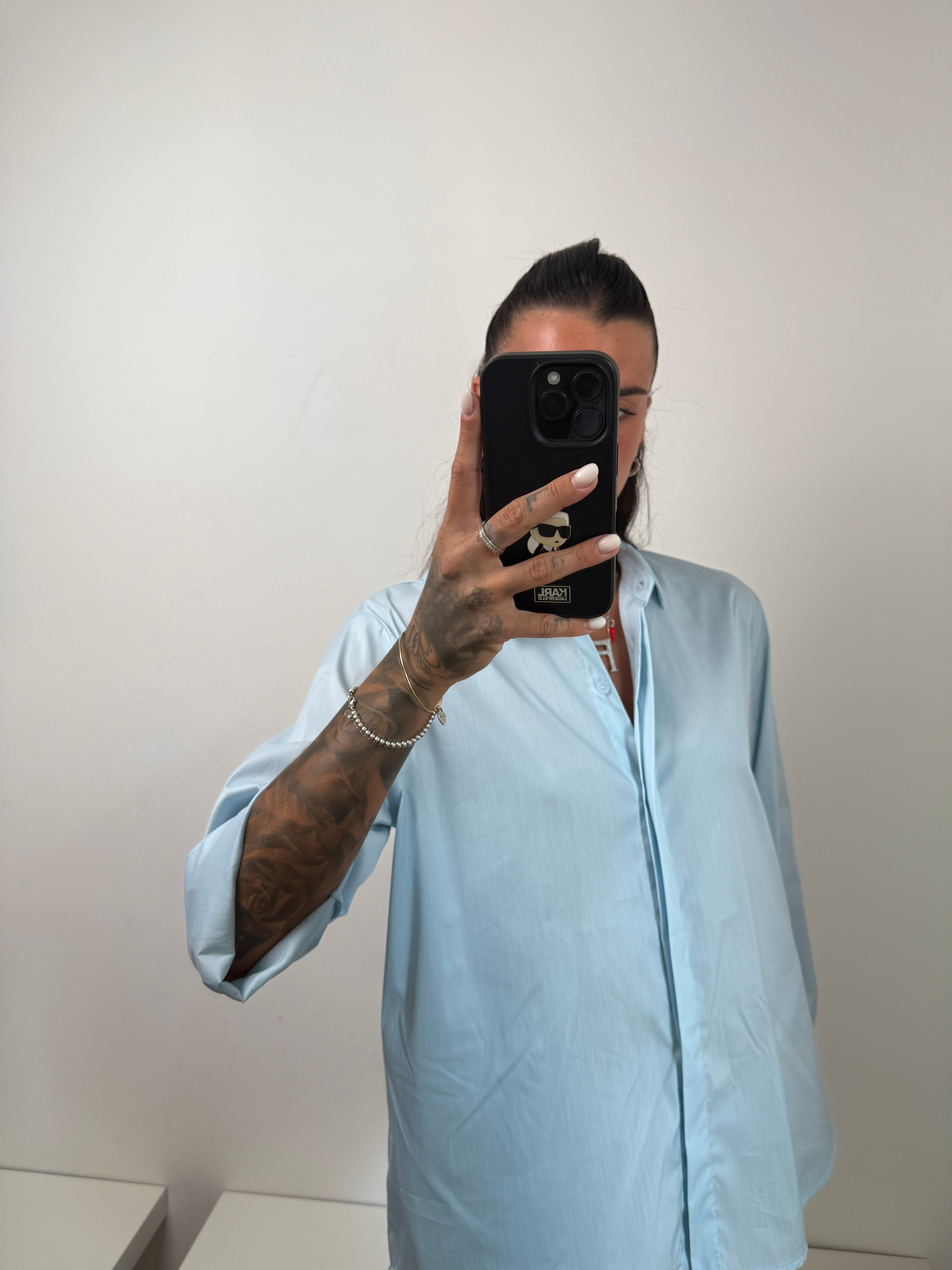Camicia celeste