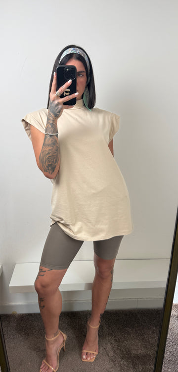 T shirt beige